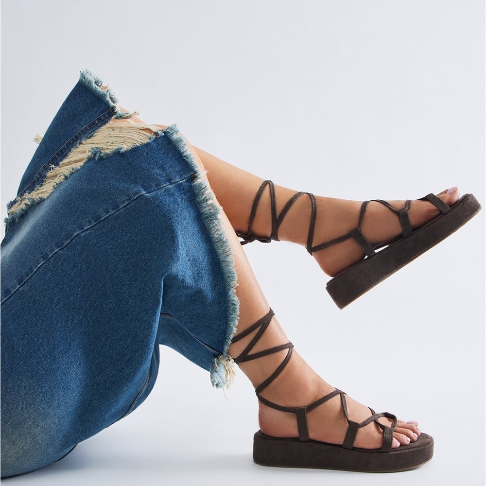 Strappy sandals